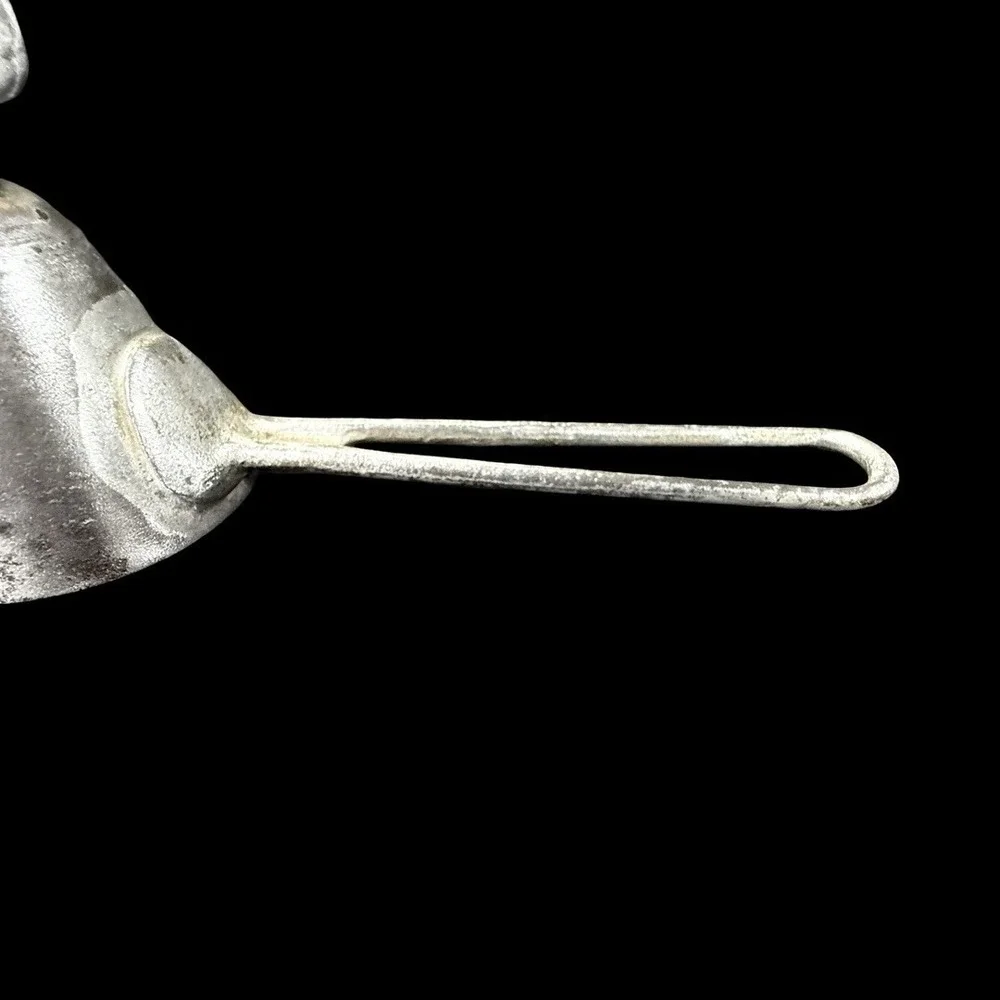 Clad's Conical Tin Ice Cream Scoop Vintage Key Twist Turn Mechanical #16 Antique